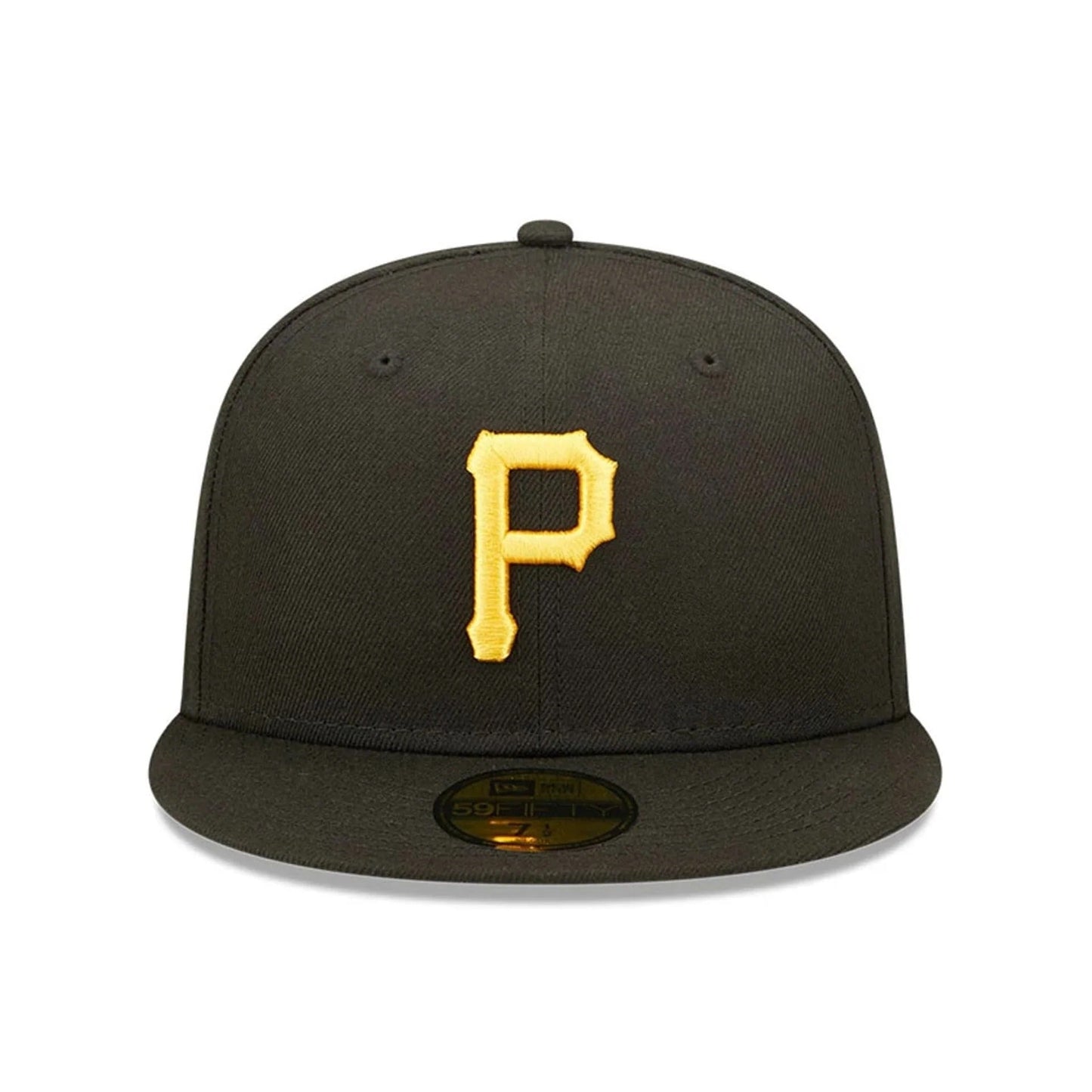 Pittsburgh Pirates MLB AC Perf 59FIFTY Fitted New Era Black/Yellow Official Team Hat Sports Fan Cap Official MLB Team Hat Baseball Fan Cap