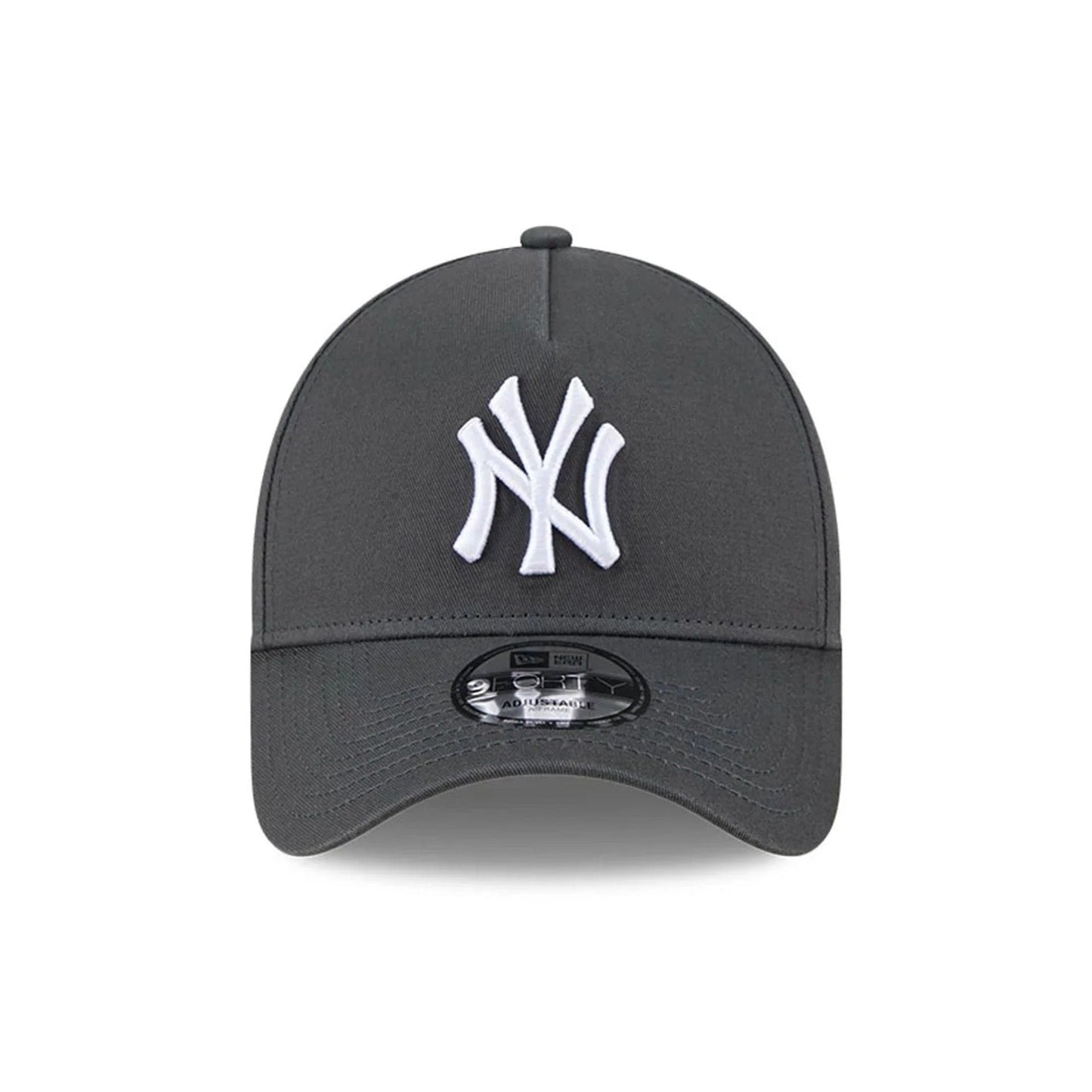 New York Yankees MLB Script A-Frame Snapback New Era Grey Official Sports Fan Gear MLB Fan Gear Popular Style
