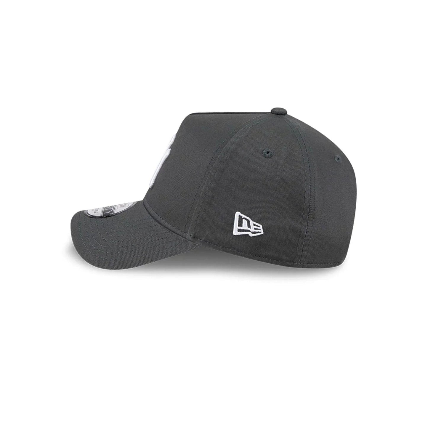 New York Yankees MLB Script A-Frame Snapback New Era Grey Official Sports Fan Gear MLB Fan Gear Popular Style
