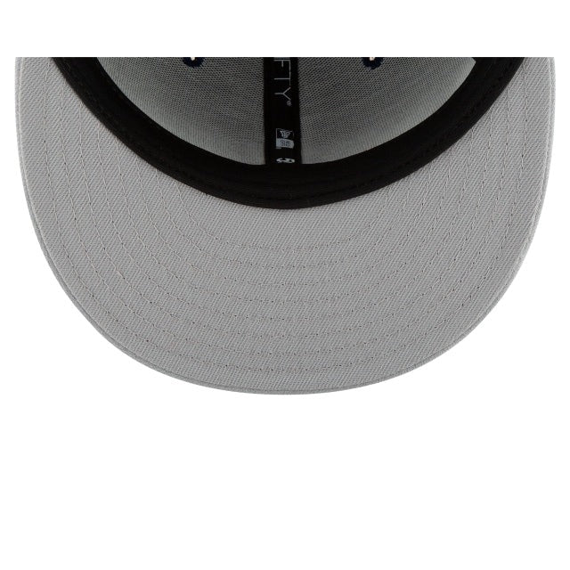 New York Yankees MLB Basic 59Fifty Fitted New Era Grey/White Official Team Hat Sports Fan Cap Official MLB Team Hat Baseball Fan Cap