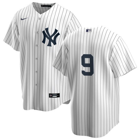 Men's Nike Craig Nettles #9 White New York Yankees Home Official Replica Player Jersey Official Team Jersey Sports Fan Apparel Official MLB Team Jerse