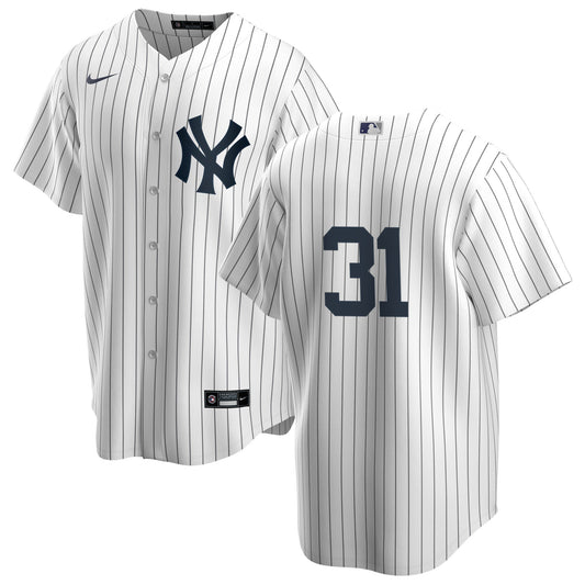 Men's Nike Cam Schlittler #31 New York Yankees Home Official Replica Player Jersey Official Team Jersey Sports Fan Apparel Official MLB Team Jersey Ba