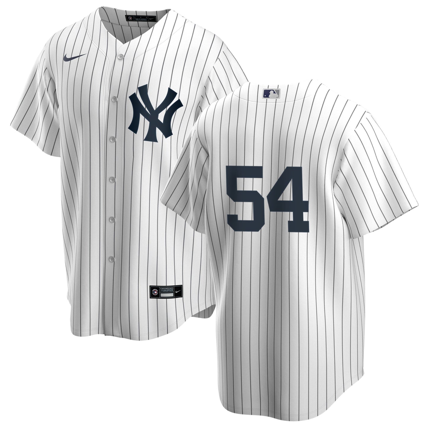 Men's Nike Rich "Goose" Gossage #54 White New York Yankees Home Official Replica Player Jersey Official Team Jersey Sports Fan Apparel Official MLB Te