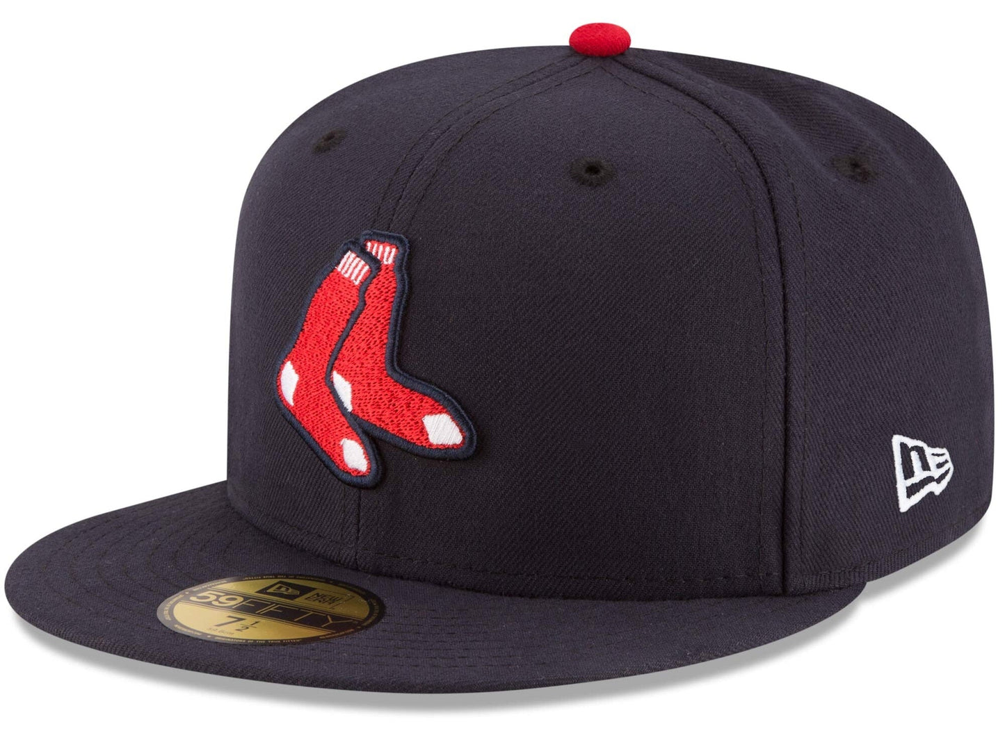 Men's Boston Red Sox New Era Navy Alternate Game Authentic Collection On-Field 59FIFTY Fitted Hat Official Team Hat Sports Fan Cap Official MLB Team H