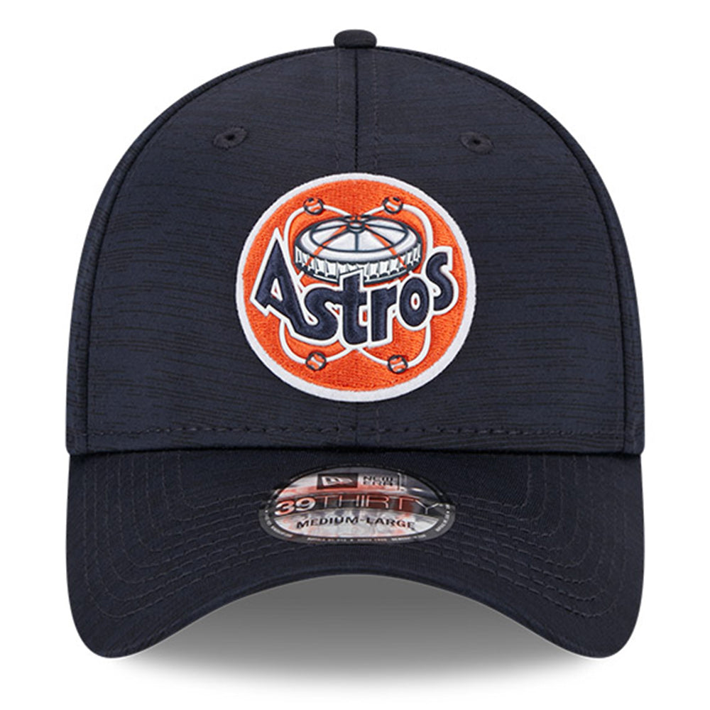 Men's Houston Astros New Era Navy 2023 Clubhouse 39THIRTY Flex Hat Official Team Hat Sports Fan Cap Official MLB Team Hat Baseball Fan Cap