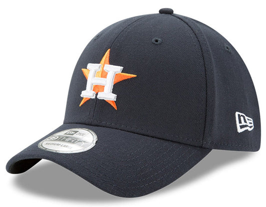 Men's Houston Astros New Era Navy MLB Team Classic 39THIRTY Flex Hat Official Team Hat Sports Fan Cap Official MLB Team Hat Baseball Fan Cap