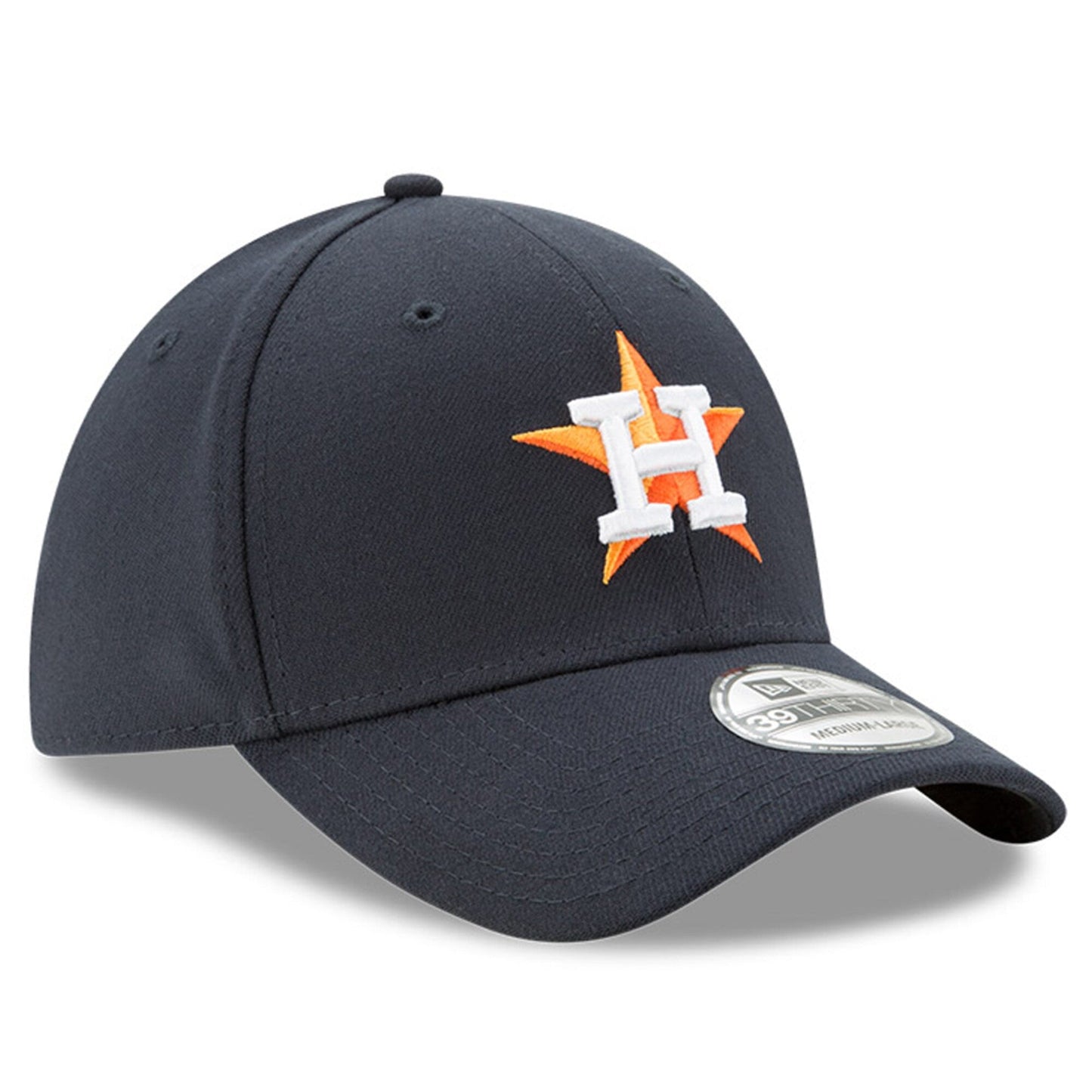 Men's Houston Astros New Era Navy MLB Team Classic 39THIRTY Flex Hat Official Team Hat Sports Fan Cap Official MLB Team Hat Baseball Fan Cap