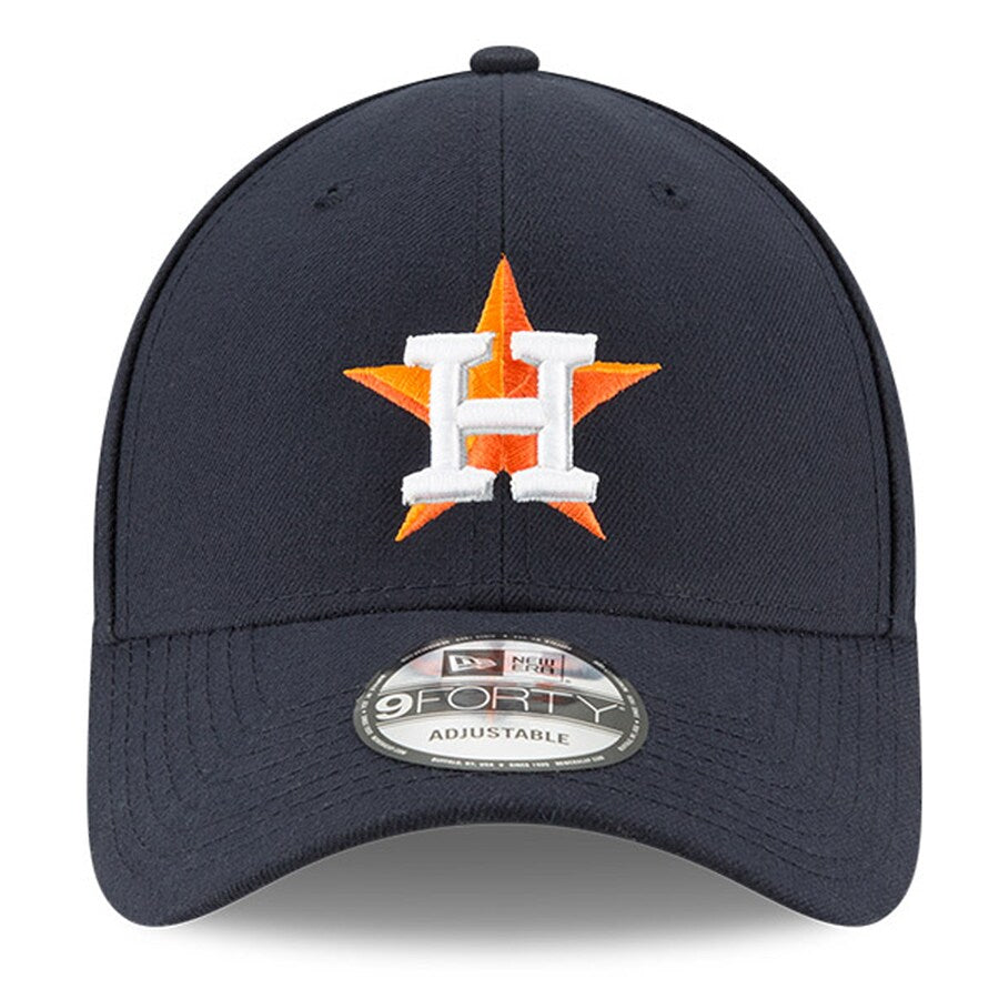 Houston Astros Men's New Era Navy Home The League Alternate 9FORTY Adjustable Hat Official Team Hat Sports Fan Cap Official MLB Team Hat Baseball Fan
