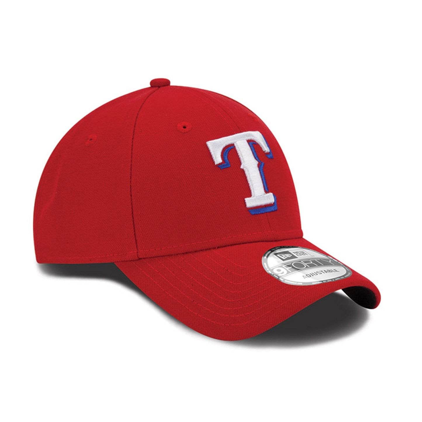 Men's Texas Rangers New Era Red League 9FORTY Adjustable Hat Official Team Hat Sports Fan Cap Official MLB Team Hat Baseball Fan Cap