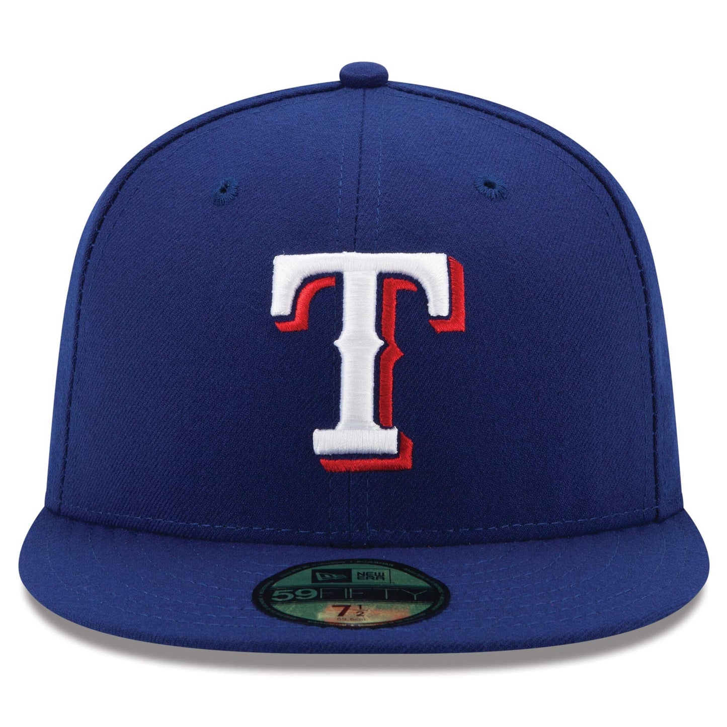 Men's Texas Rangers New Era Royal Blue Authentic Collection On-Field 59FIFTY Fitted Hat Official Team Hat Sports Fan Cap Official MLB Team Hat Basebal