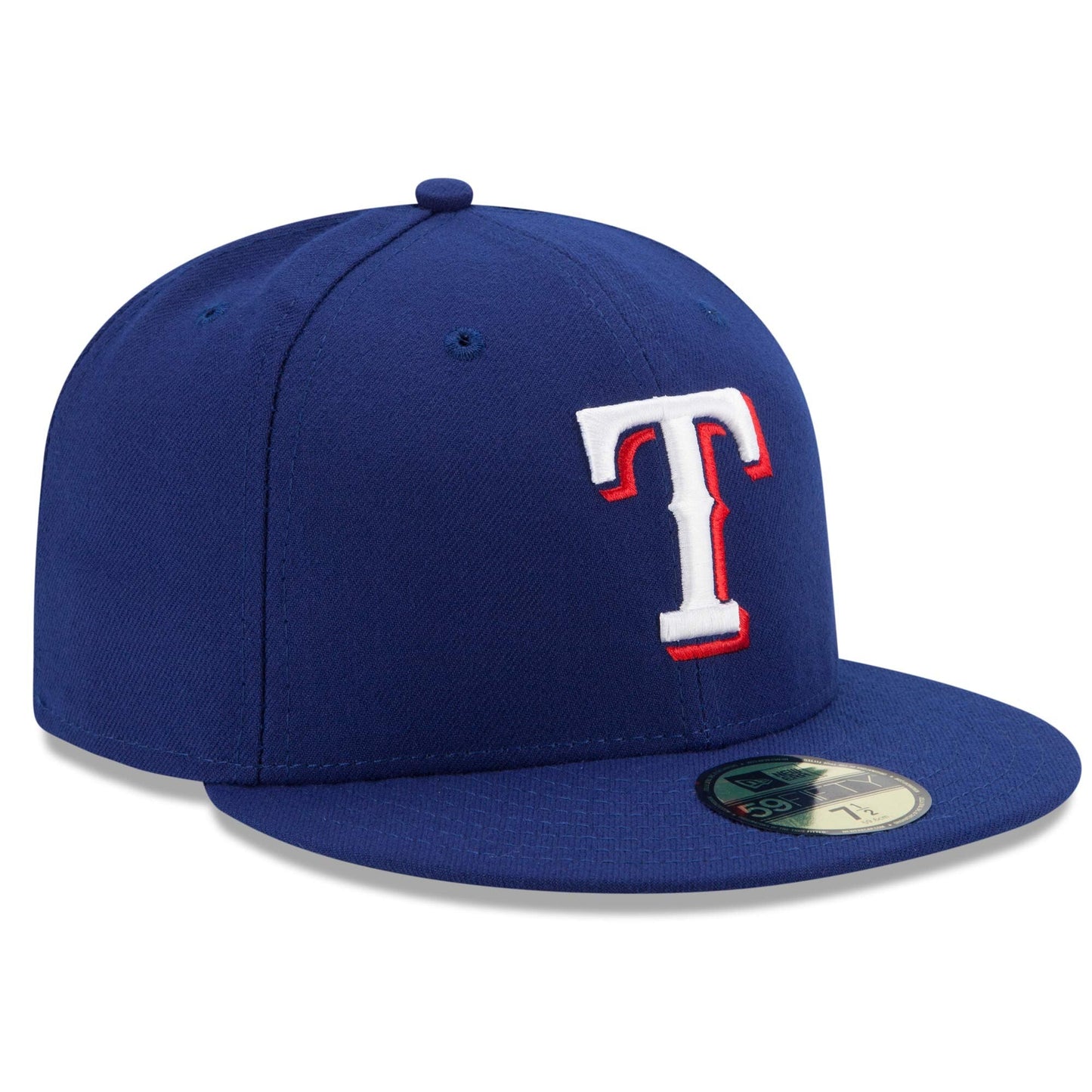 Men's Texas Rangers New Era Royal Blue Authentic Collection On-Field 59FIFTY Fitted Hat Official Team Hat Sports Fan Cap Official MLB Team Hat Basebal
