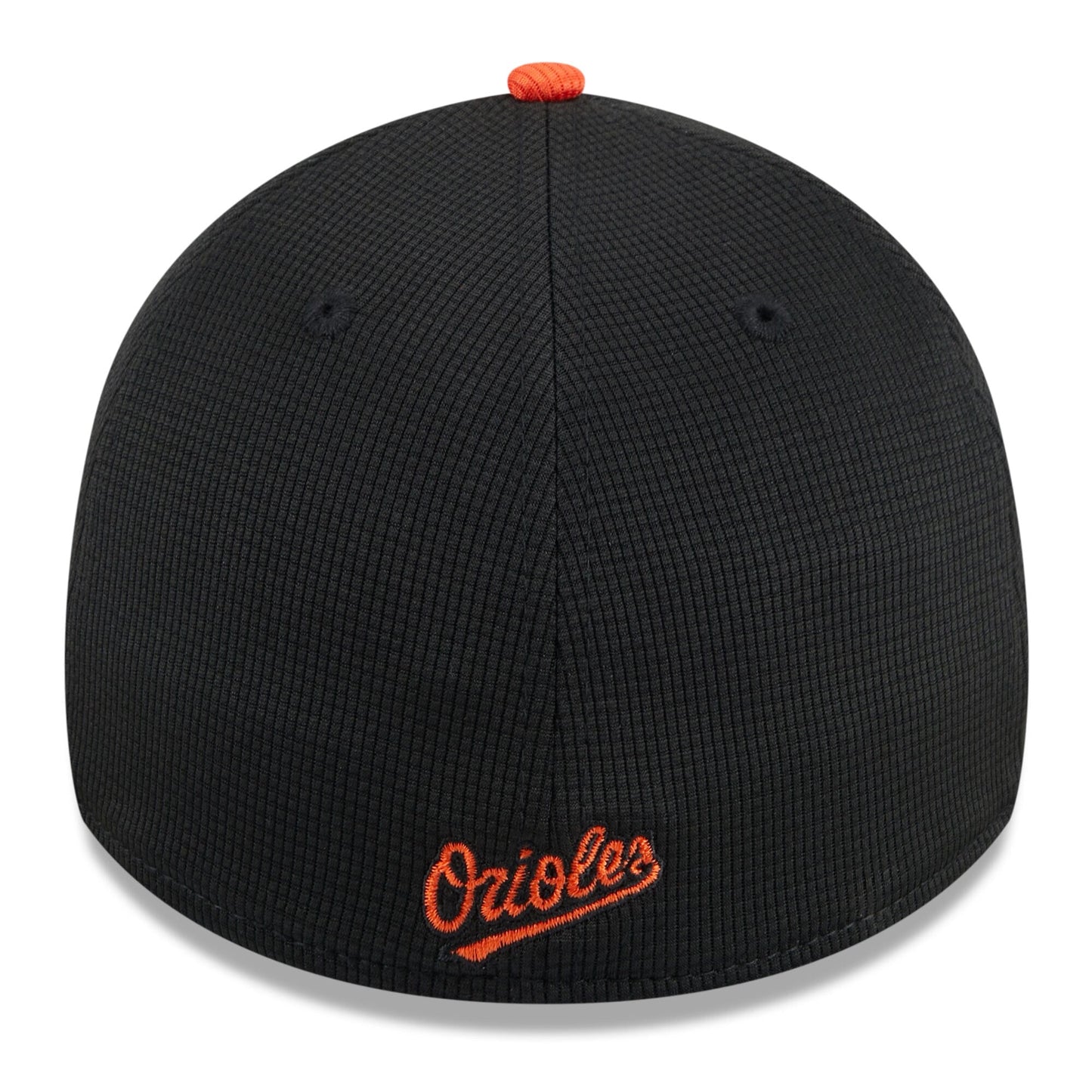 Men's Baltimore Orioles New Era White 2025 Batting Practice 39THIRTY Flex Hat Official Team Hat Sports Fan Cap Official MLB Team Hat Baseball Fan Cap