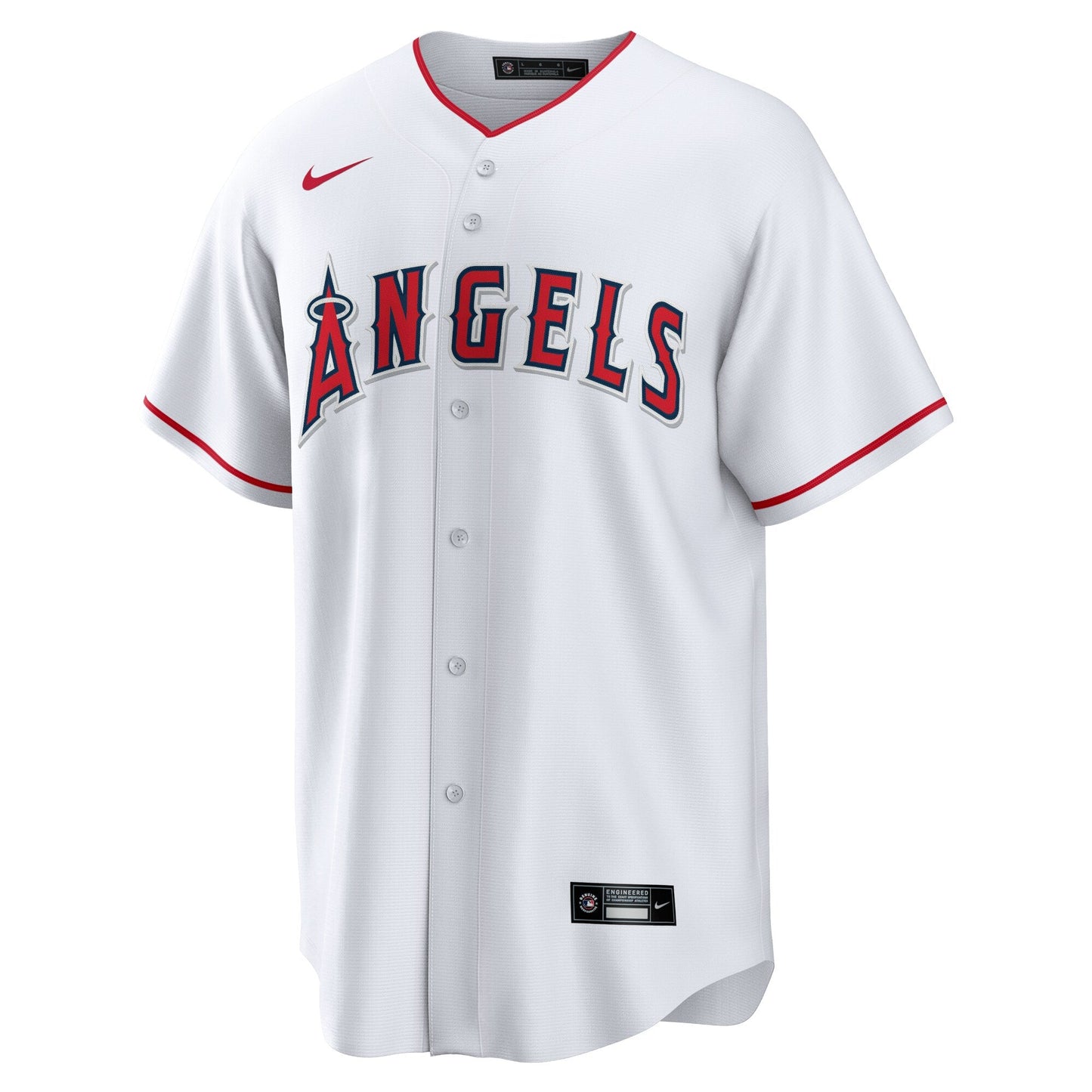 Men's Los Angeles Angels Mike Trout Nike White Home Replica Player Jersey Official Team Jersey Sports Fan Apparel Official MLB Team Jersey Baseball Fa