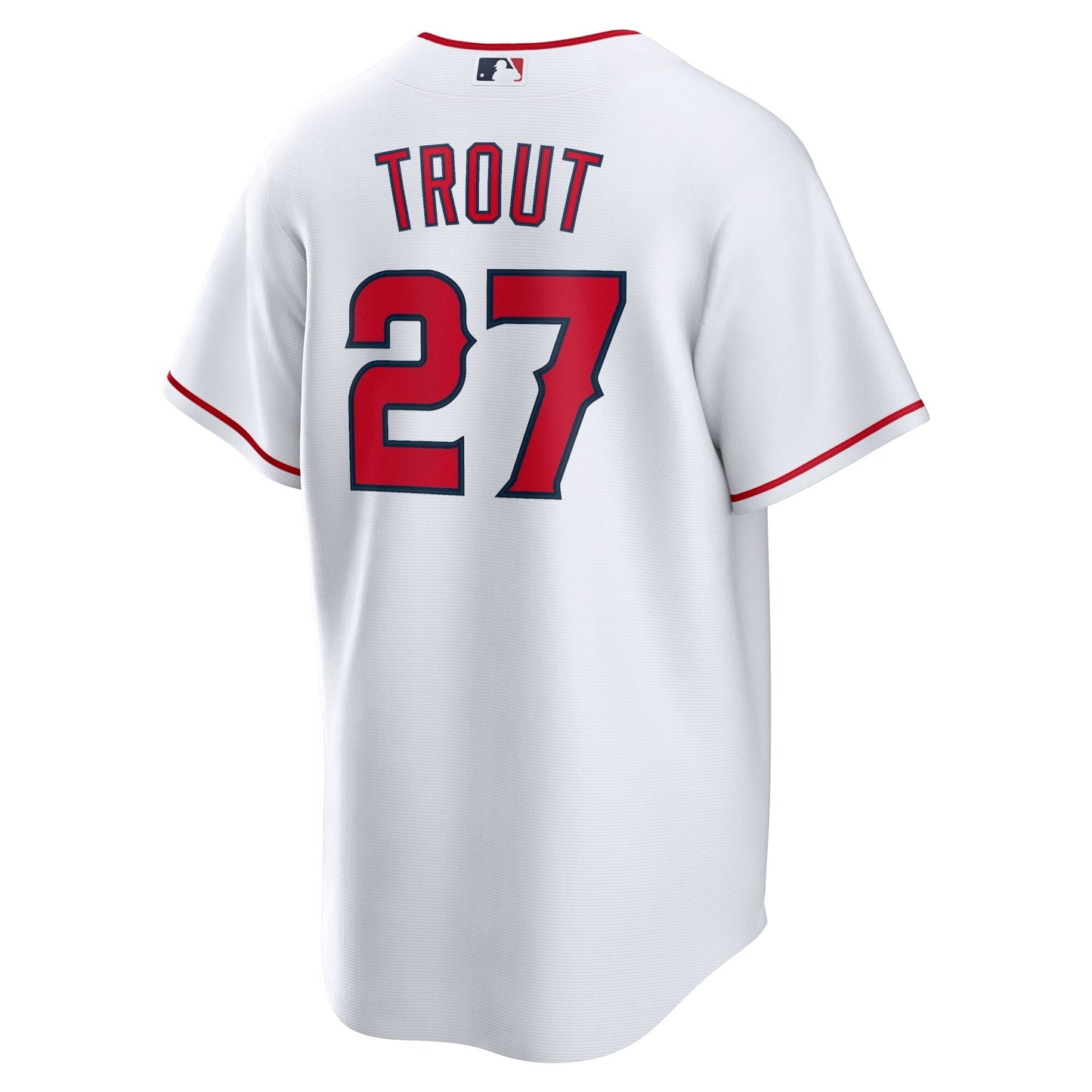 Men's Los Angeles Angels Mike Trout Nike White Home Replica Player Jersey Official Team Jersey Sports Fan Apparel Official MLB Team Jersey Baseball Fa