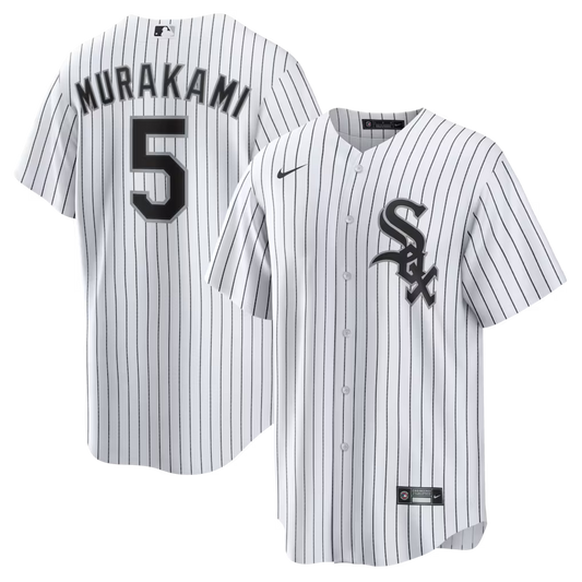 Men's Chicago White Sox Munetaka Murakami Nike White Home Replica Jersey Official Team Jersey Sports Fan Apparel Official MLB Team Jersey Baseball Fan