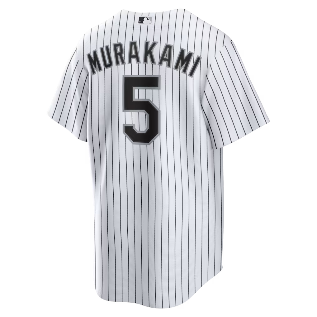 Men's Chicago White Sox Munetaka Murakami Nike White Home Replica Jersey Official Team Jersey Sports Fan Apparel Official MLB Team Jersey Baseball Fan