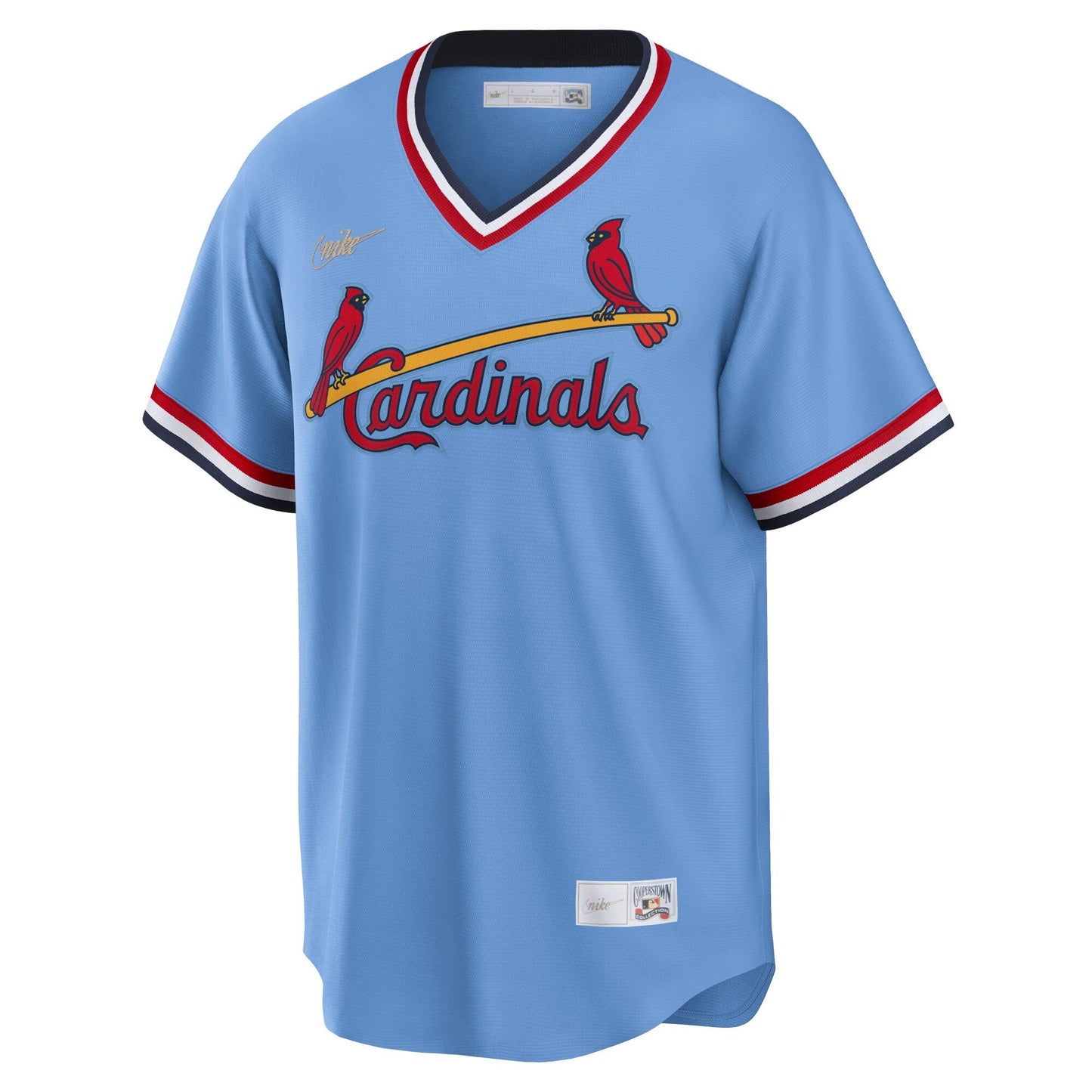 Ozzie Smith St. Louis Cardinals Nike Road Cooperstown Collection Player Jersey - Light Blue Official Team Jersey Sports Fan Apparel Official MLB Team