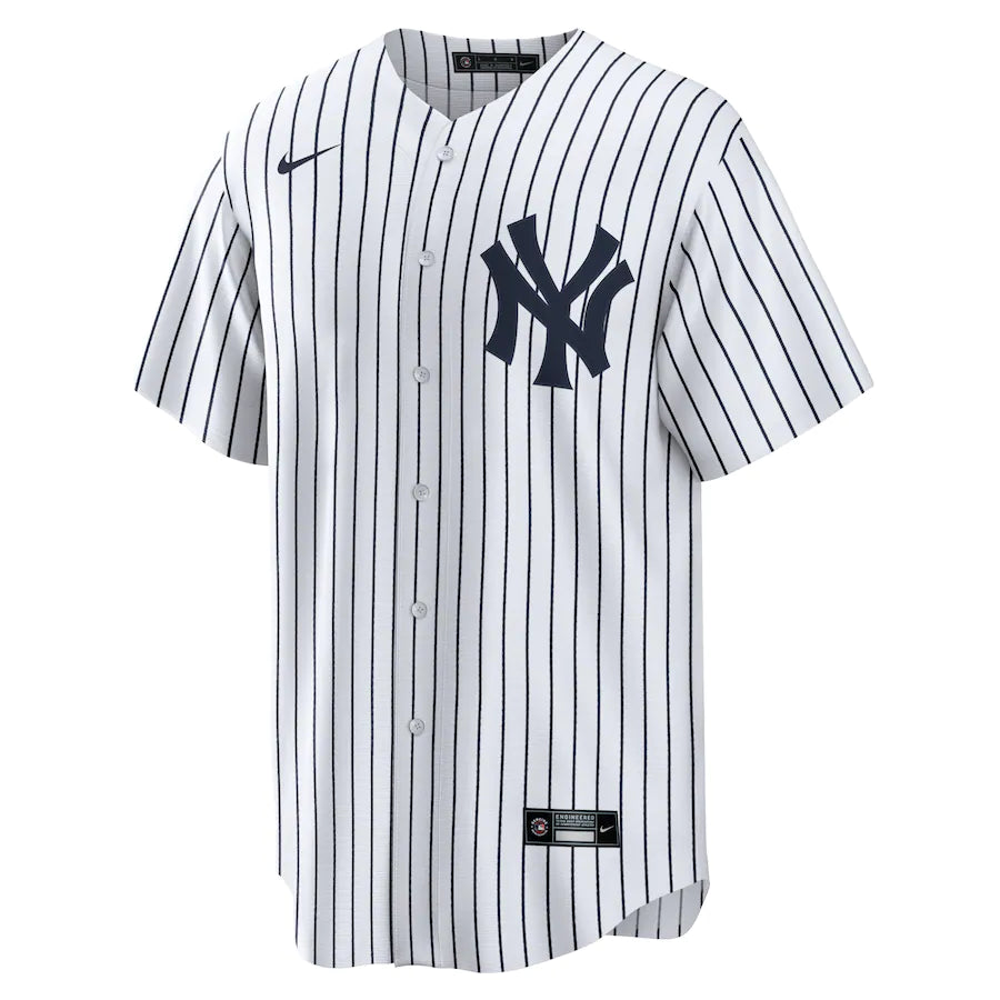 Men's Nike Wade Boggs #12 White New York Yankees Home Official Replica Player Jersey Official Team Jersey Sports Fan Apparel Official MLB Team Jersey