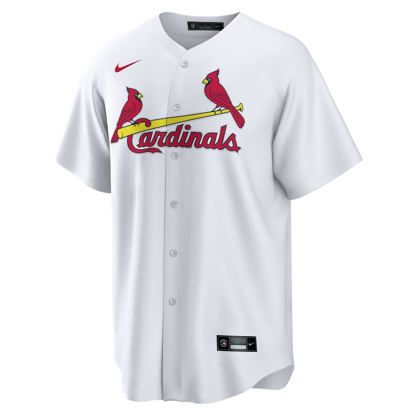 Men's St. Louis Cardinals Nike White Home Blank Replica Jersey Official Team Jersey Sports Fan Apparel Official MLB Team Jersey Baseball Fan Apparel