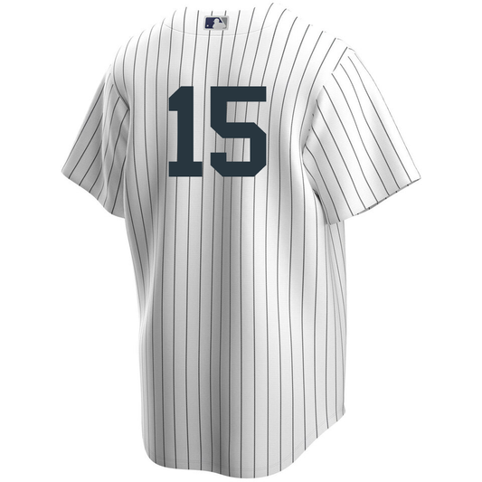 Men's Nike Thurman Munson #15 White New York Yankees Home Official Replica Player Jersey Official Team Jersey Sports Fan Apparel Official MLB Team Jer