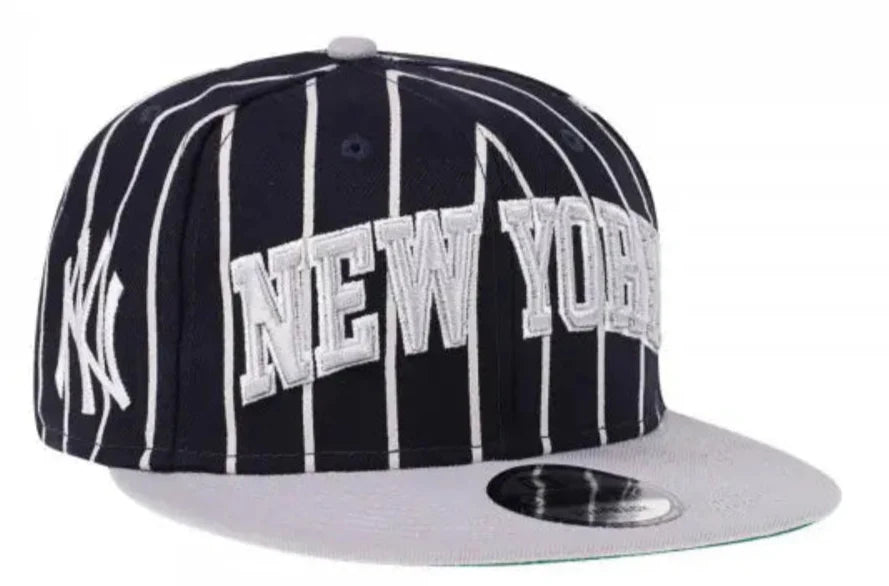New York Yankees Navy/Gray City Arch New Era 9FIFTY Snapback Hat Official Team Hat Sports Fan Cap Official MLB Team Hat Baseball Fan Cap