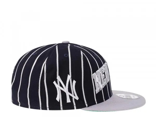 New York Yankees Navy/Gray City Arch New Era 9FIFTY Snapback Hat Official Team Hat Sports Fan Cap Official MLB Team Hat Baseball Fan Cap