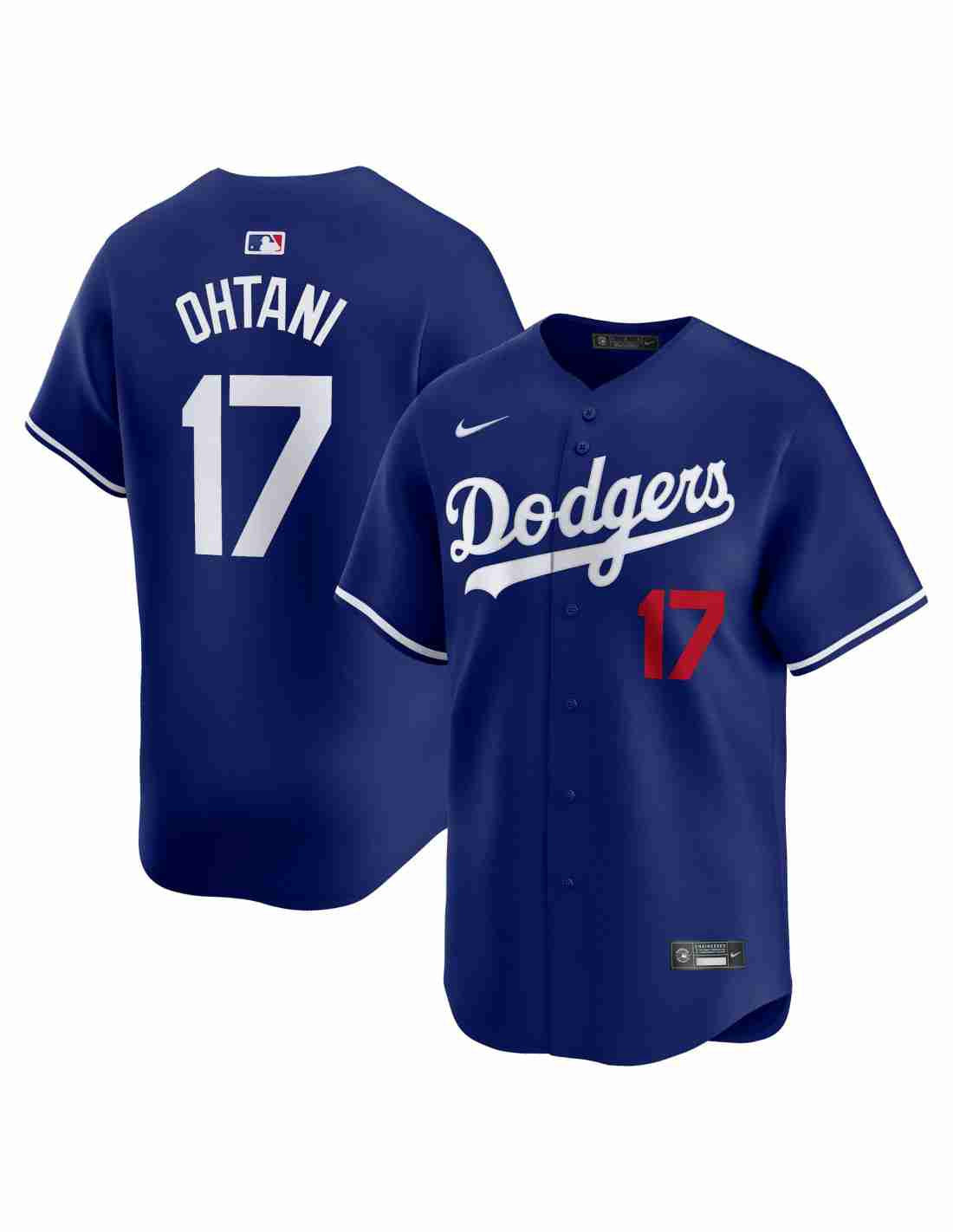 Shohei Ohtani Los Angeles Dodgers Alternate MLB Limited Jersey Nike Official Team Jersey Sports Fan Apparel Official MLB Team Jersey Baseball Fan Appa