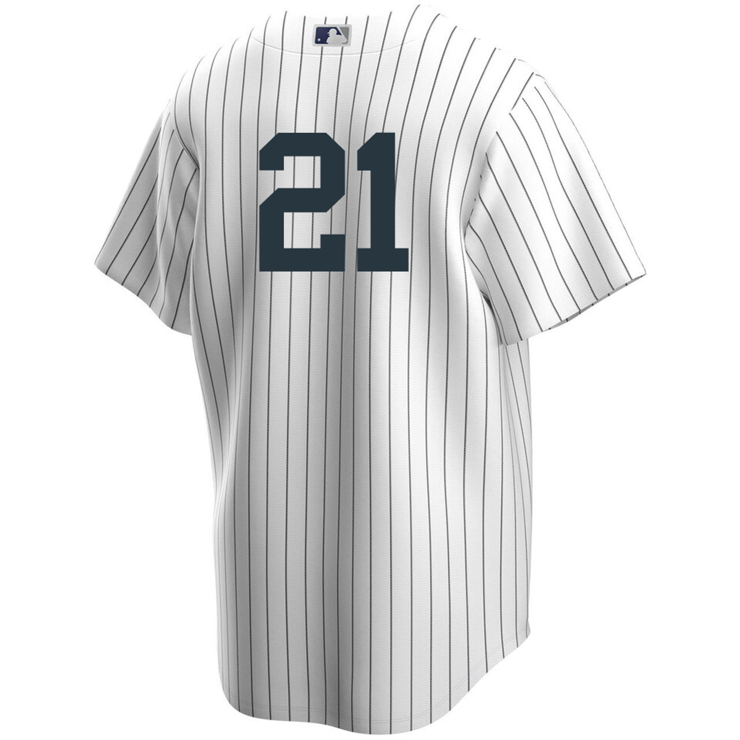Men's Nike Deion Sanders #21 White New York Yankees Home Official Replica Player Jersey Official Team Jersey Sports Fan Apparel Official MLB Team Jers