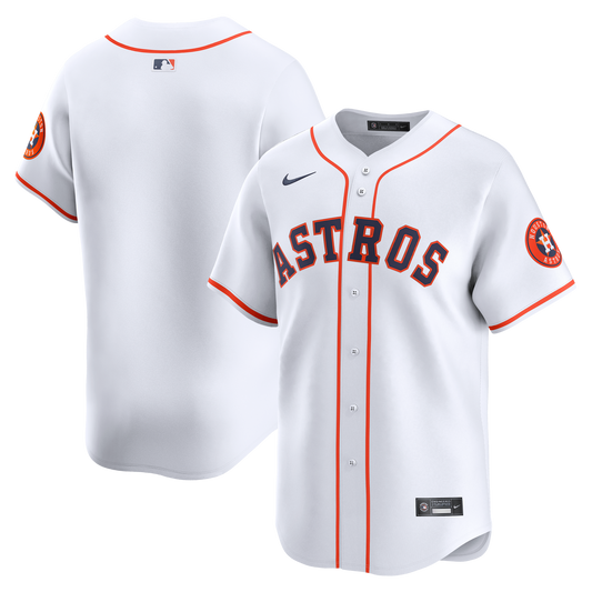 Nike - MLB Vapor Limited Jersey - Houston Astros - Home Official Team Jersey Sports Fan Apparel Official MLB Team Jersey Baseball Fan Apparel