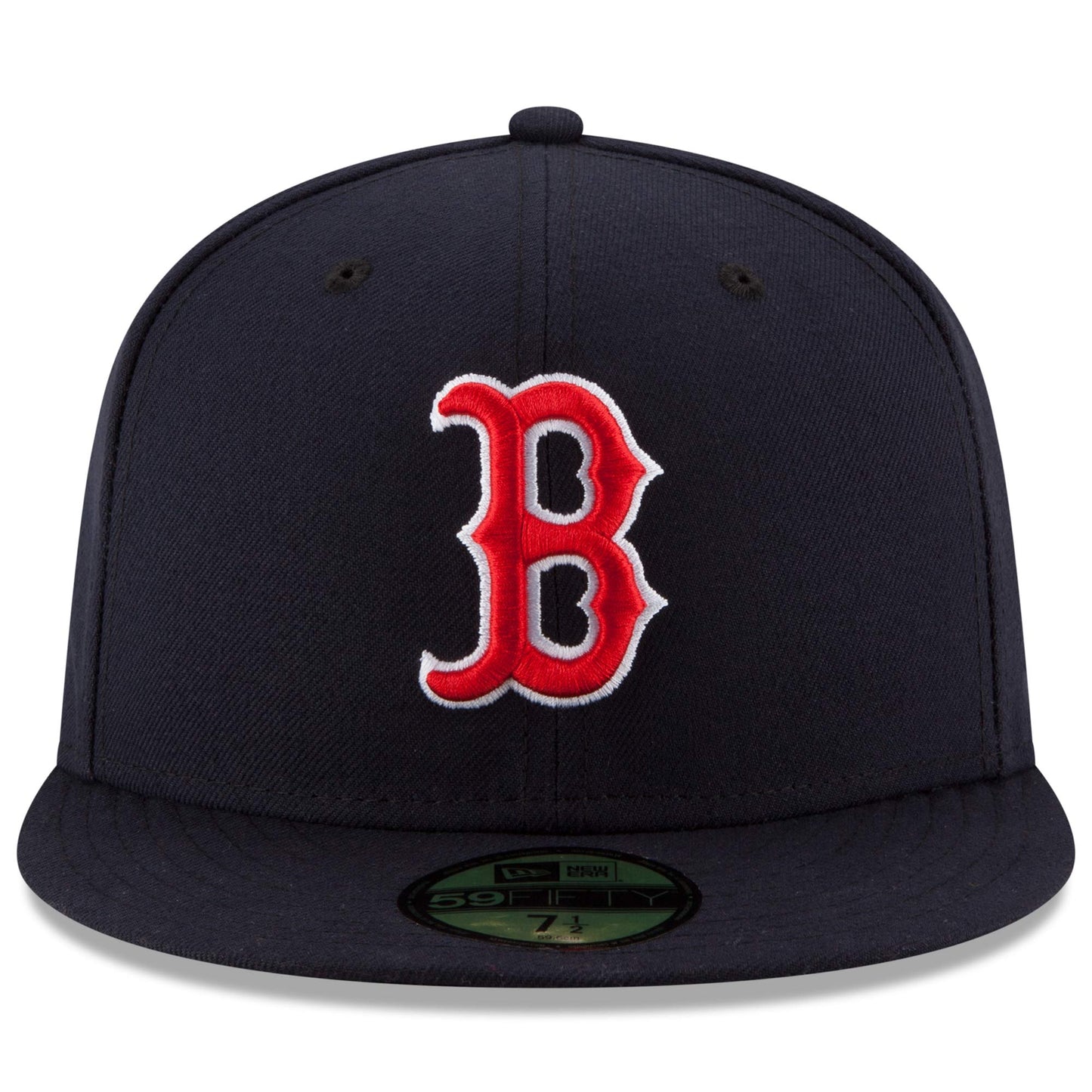 Men's Boston Red Sox New Era Navy Game Authentic Collection On-Field 59FIFTY Fitted Hat Official Team Hat Sports Fan Cap Official MLB Team Hat Basebal