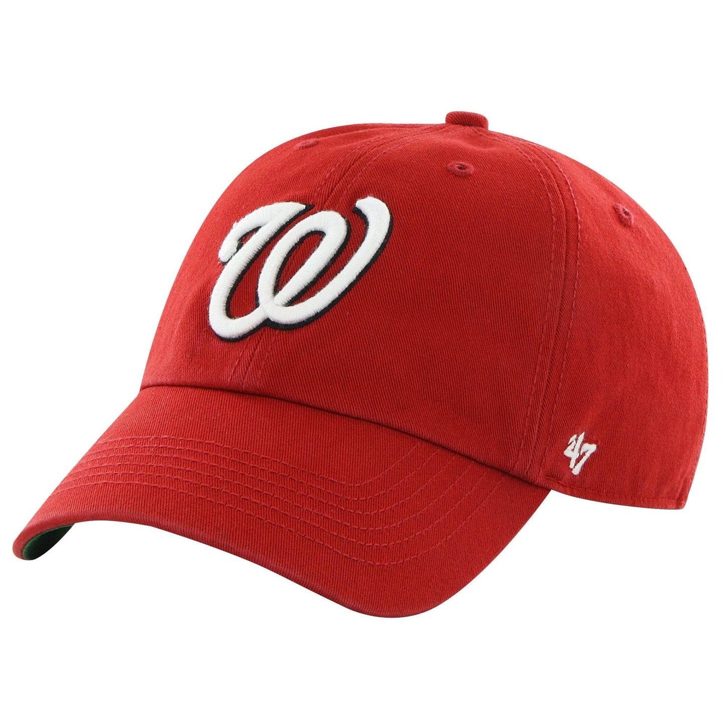 '47 Washington Nationals Red Home Franchise Fitted Dad Hat Official Team Hat Sports Fan Cap Official MLB Team Hat Baseball Fan Cap