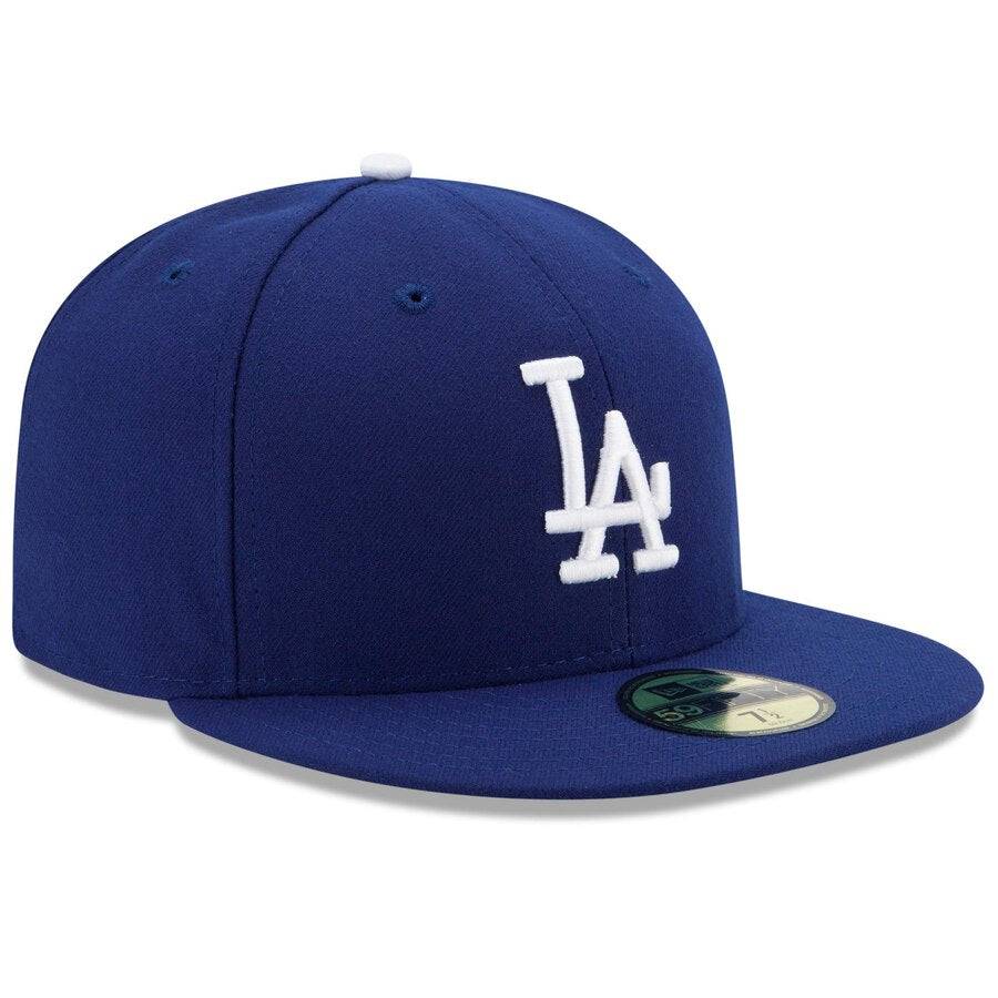 Men's Los Angeles Dodgers New Era Royal Authentic Collection On Field 59FIFTY Performance Fitted Hat Official Team Hat Sports Fan Cap Official MLB Tea