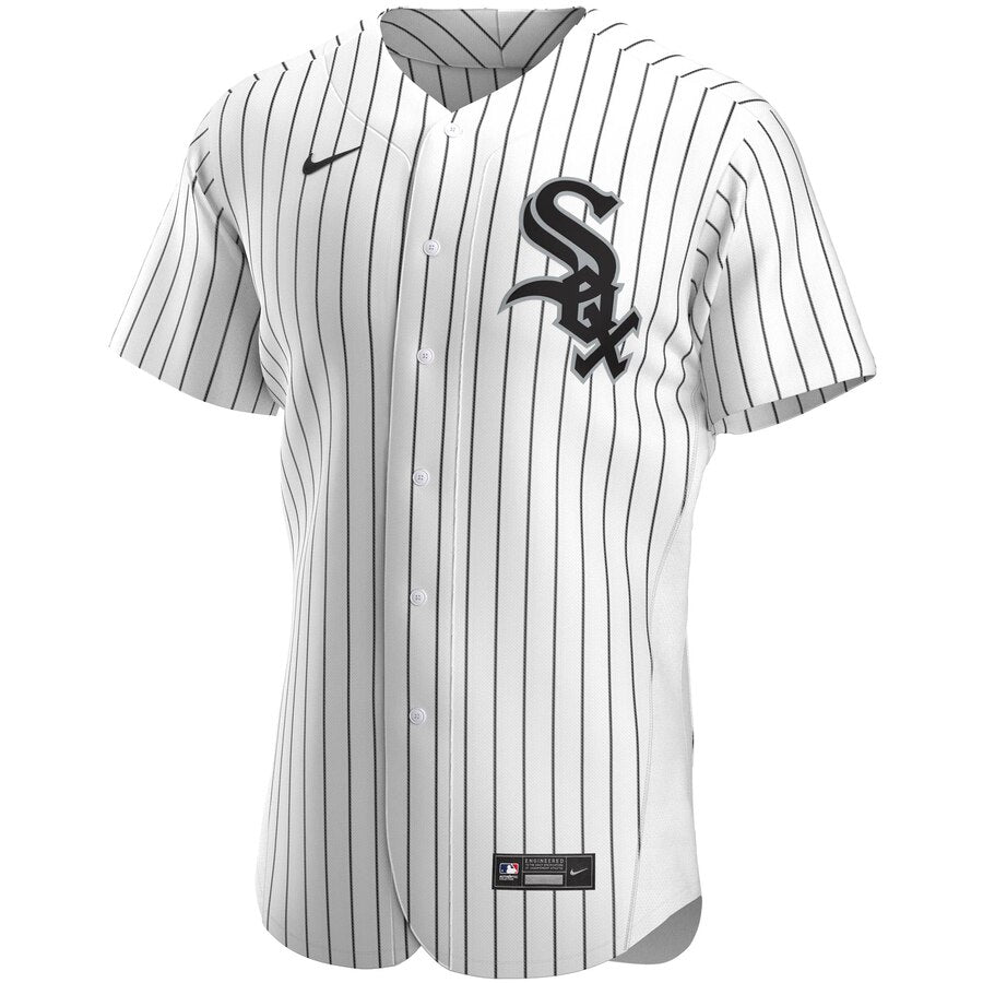 Men's Chicago White Sox Nike White Home Authentic Official Team Jersey Sports Fan Apparel Official MLB Team Jersey Baseball Fan Apparel