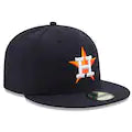 Men's Houston Astros New Era Navy Home Authentic Collection On Field 59FIFTY Fitted Hat Official Team Hat Sports Fan Cap Official MLB Team Hat Basebal