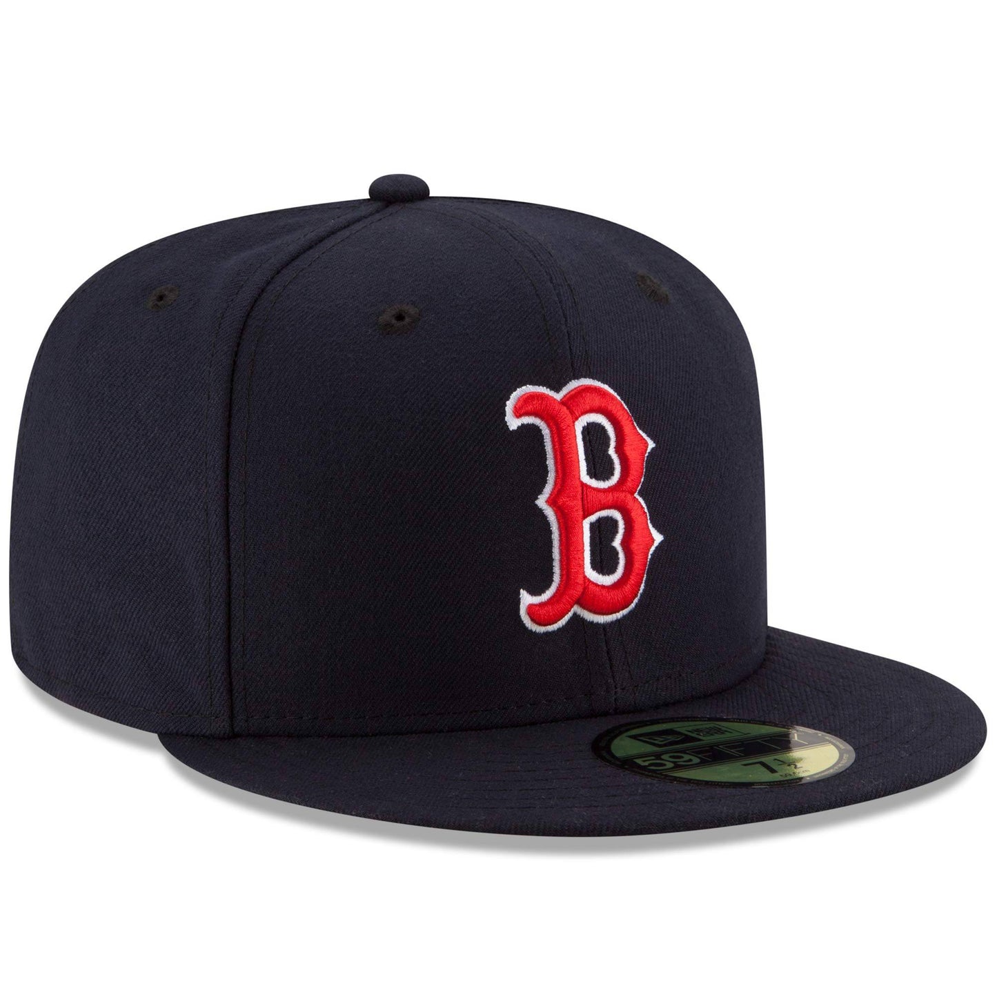 Men's Boston Red Sox New Era Navy Game Authentic Collection On-Field 59FIFTY Fitted Hat Official Team Hat Sports Fan Cap Official MLB Team Hat Basebal