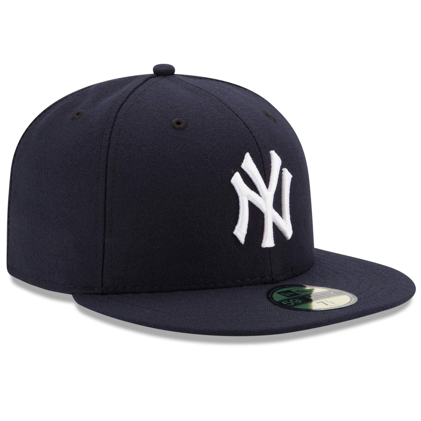 Men's New York Yankees New Era Navy Game Authentic Collection On-Field 59FIFTY Fitted Hat Official Team Hat Sports Fan Cap Official MLB Team Hat Baseb