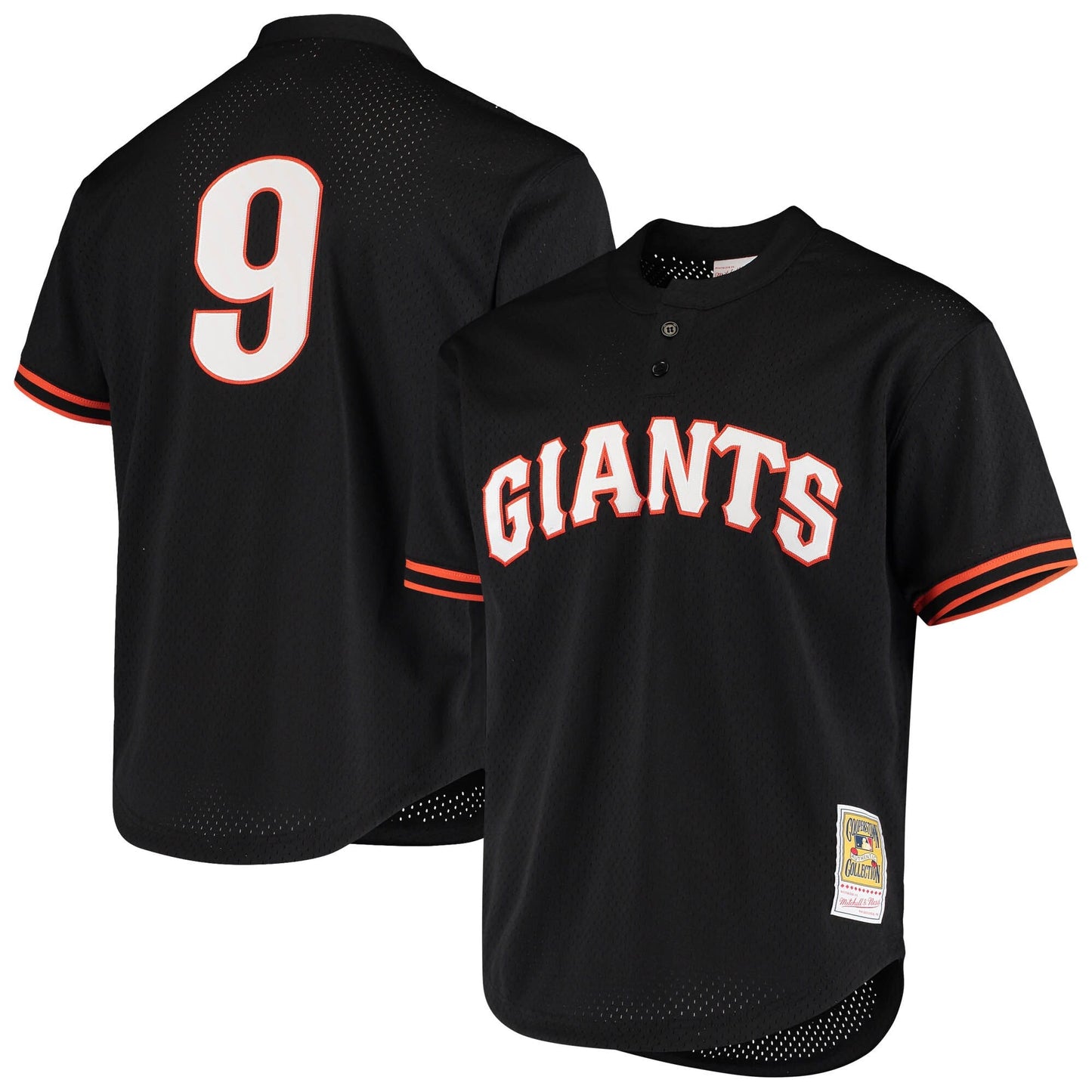 Men's San Francisco Giants Matt Williams Mitchell & Ness Black Cooperstown Collection Mesh Batting Practice Jersey Official Team Jersey Sports Fan App