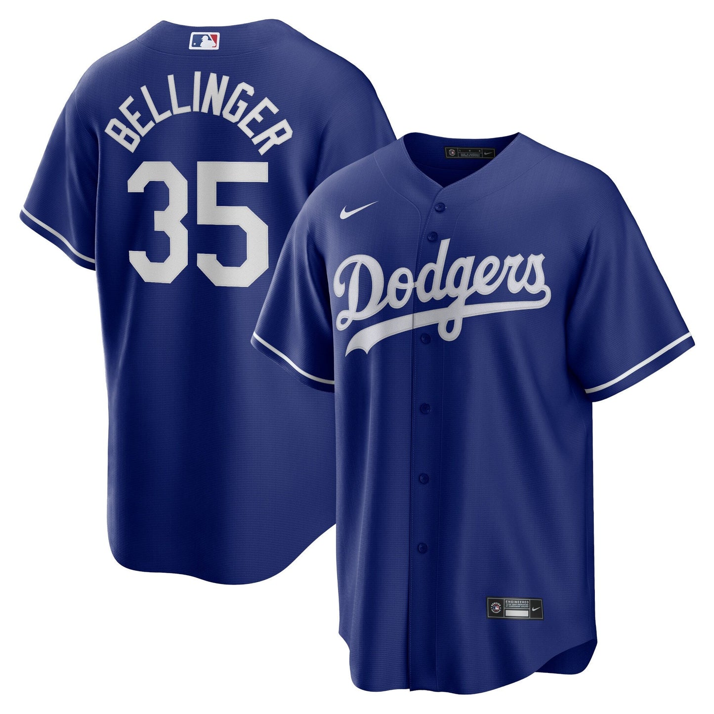 Men's Los Angeles Dodgers Cody Bellinger Nike Royal Alternate Replica Player Name Jersey Official Team Jersey Sports Fan Apparel Official MLB Team Jer