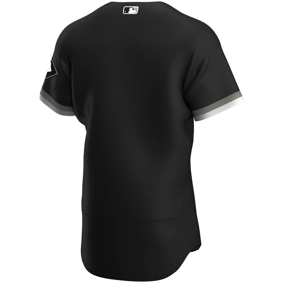 Men's Chicago White Sox Nike Black Alternate Authentic Official Team Jersey Sports Fan Apparel Official MLB Team Jersey Baseball Fan Apparel