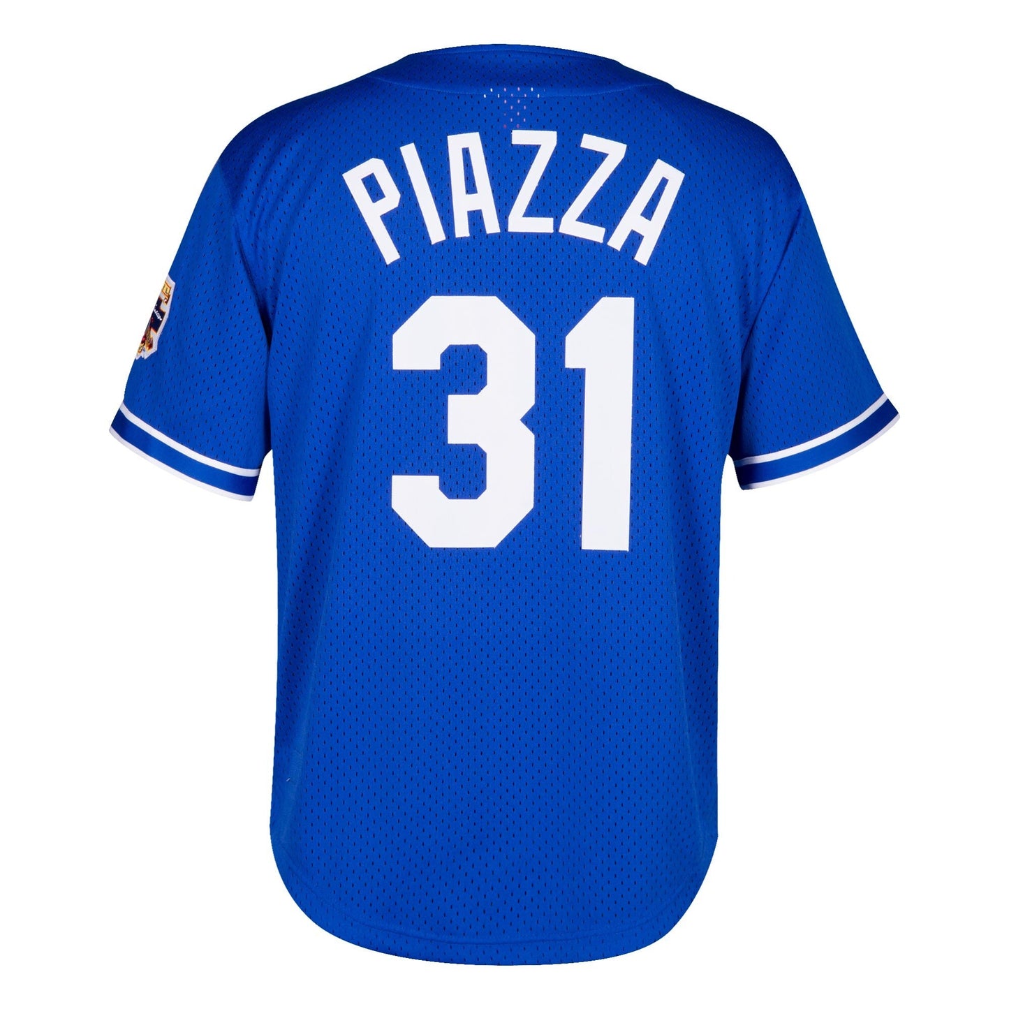 Youth Los Angeles Dodgers Mike Piazza Mitchell & Ness Blue Cooperstown Collection Batting Practice Jersey Official Team Jersey Sports Fan Apparel Offi