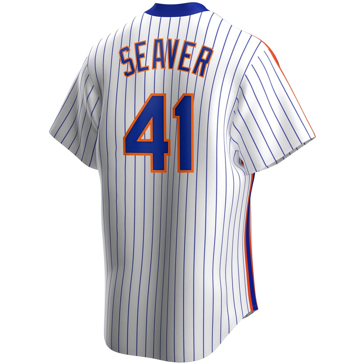 Men's Nike Tom Seaver New York Mets Cooperstown Collection Royal Pinstripe Replica Jersey Official Team Jersey Sports Fan Apparel Official MLB Team Je