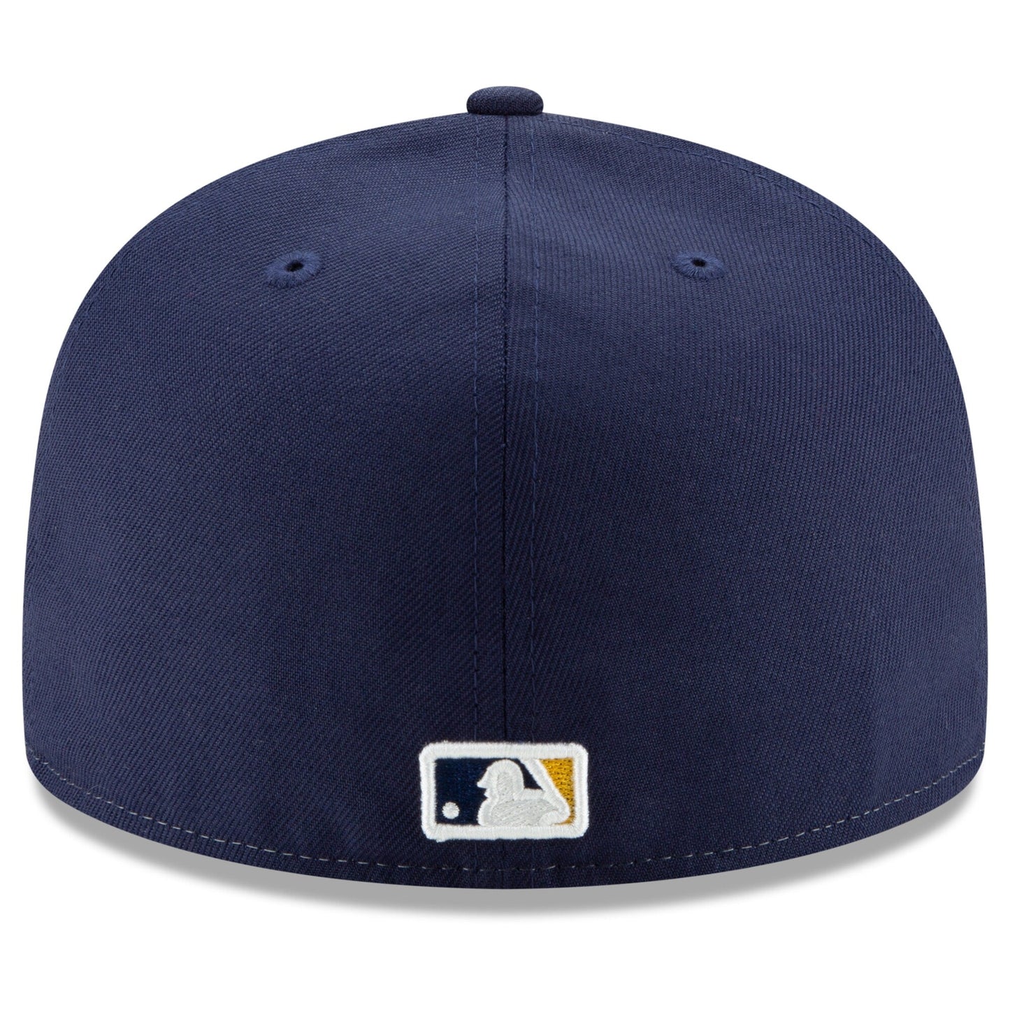 Men's Milwaukee Brewers New Era Navy/Yellow Alternate Authentic Collection On-Field 59FIFTY Fitted Hat Official Team Hat Sports Fan Cap Official MLB T