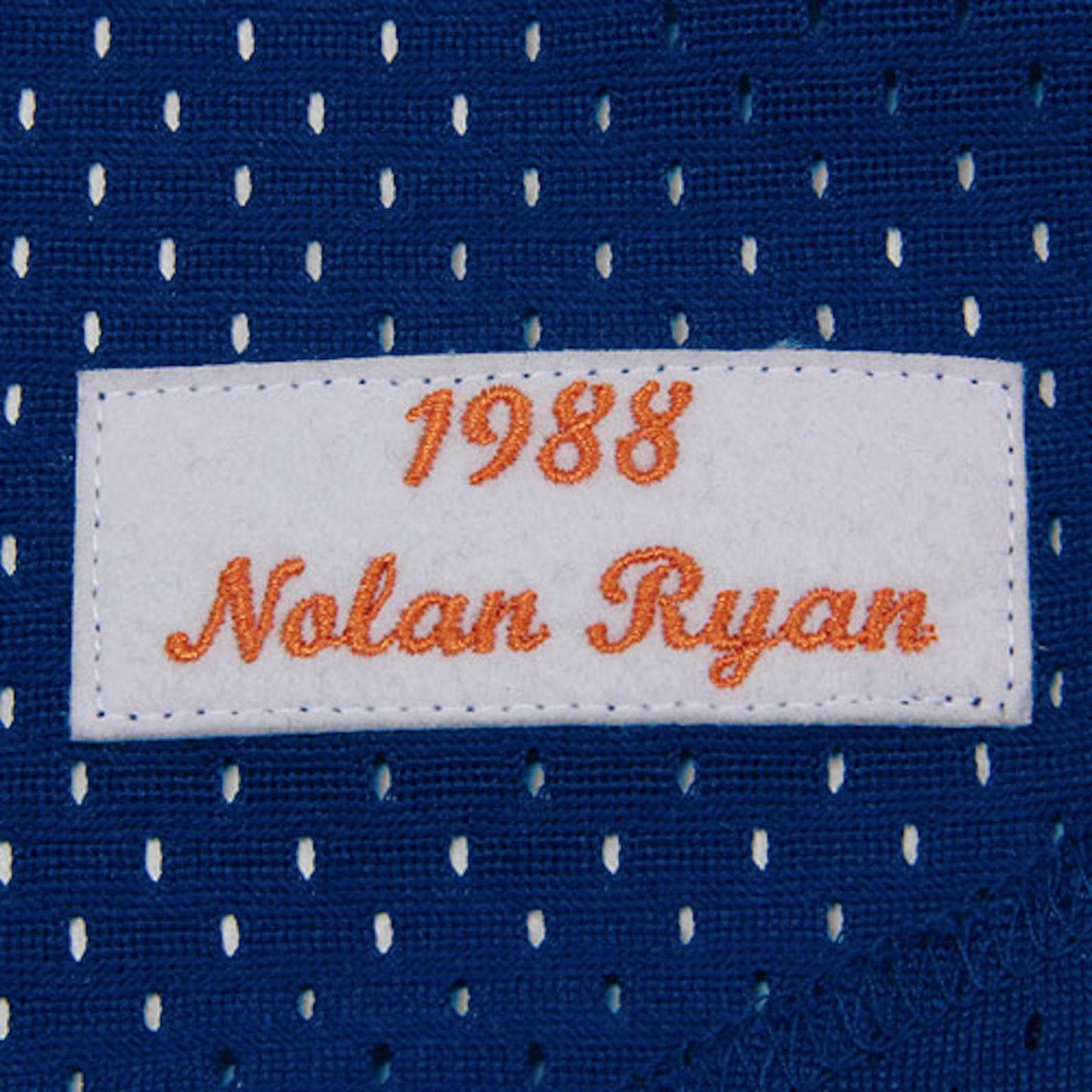 Men's Houston Astros Nolan Ryan Mitchell & Ness Navy 1988 Authentic Cooperstown Collection Mesh Batting Practice Jersey Official Team Jersey Sports Fa
