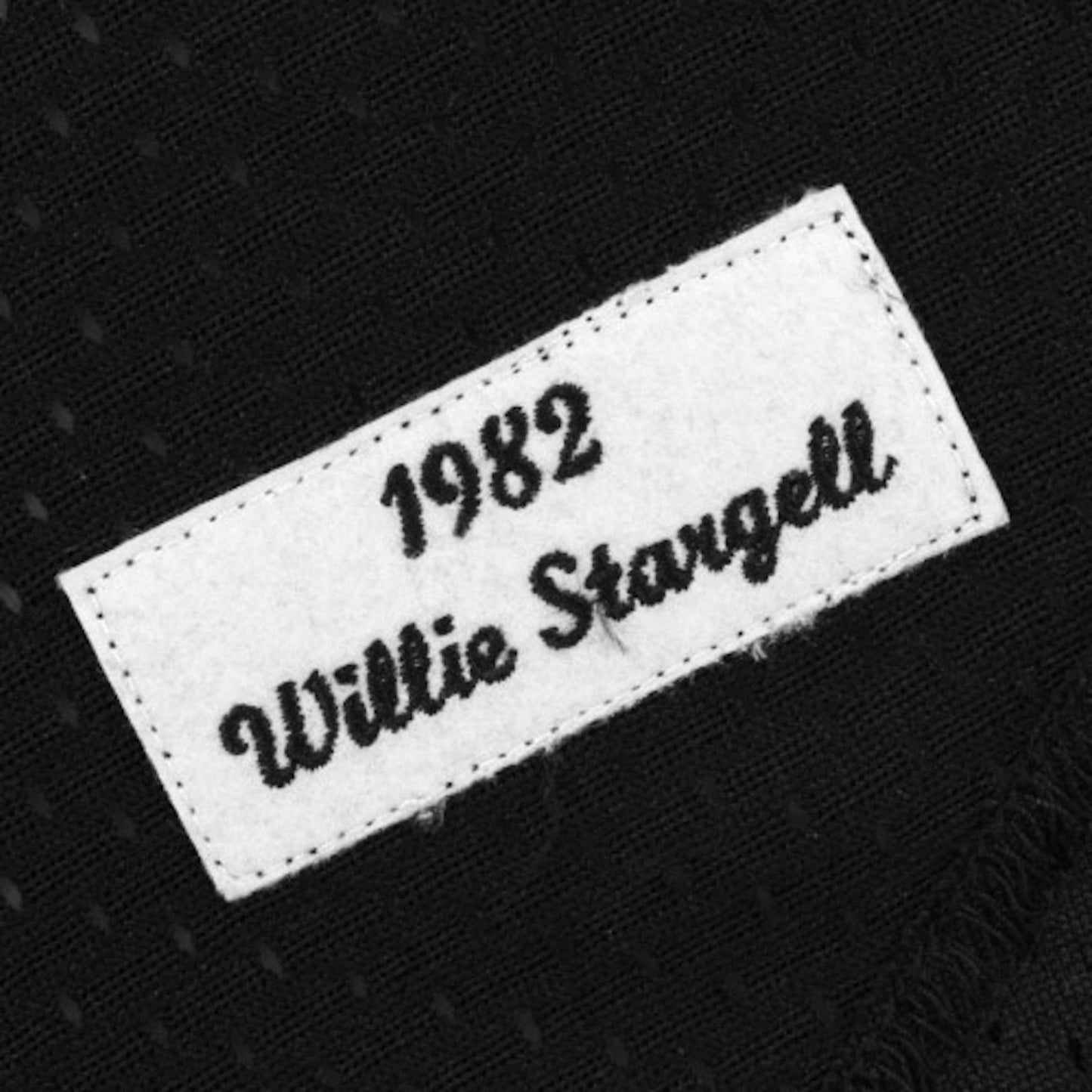 Men's Pittsburgh Pirates Willie Stargell Mitchell & Ness Black 1982 Authentic Cooperstown Collection Mesh Batting Practice Jersey Official Team Jersey