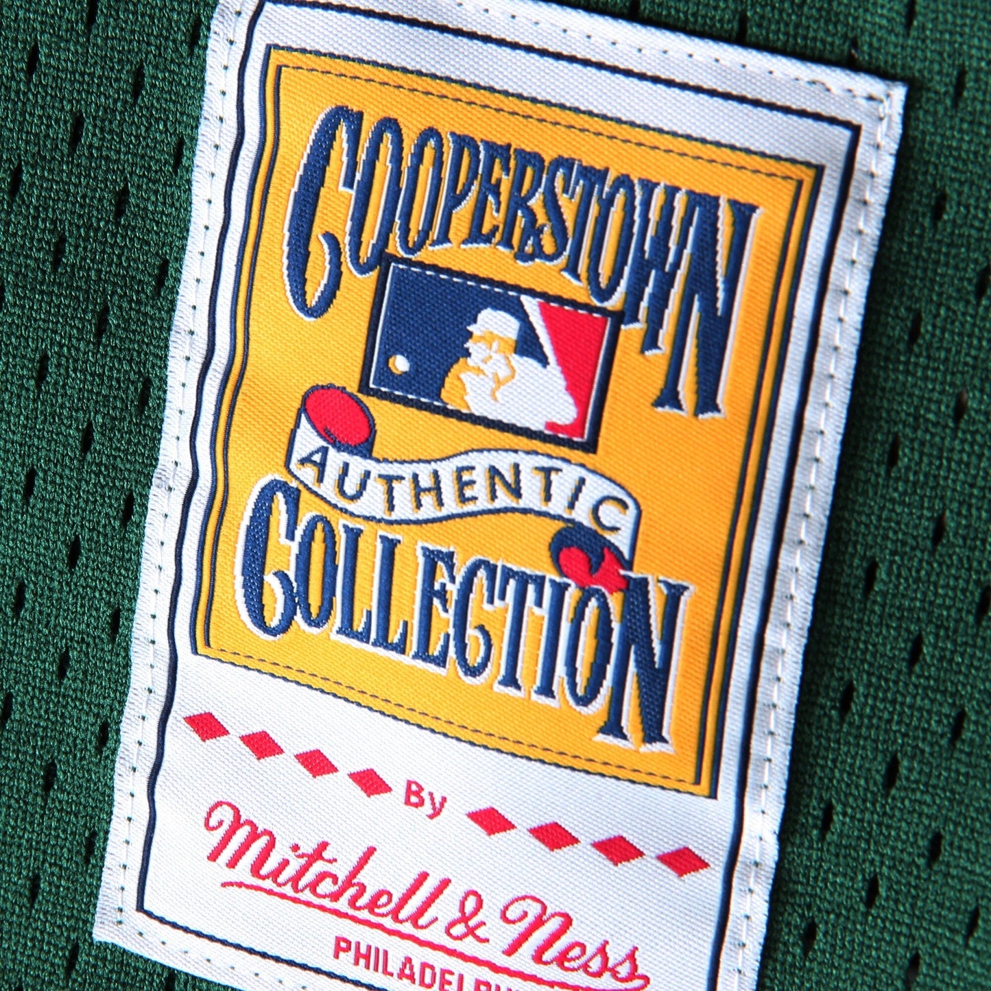 Men's Oakland Athletics Rickey Henderson 1998 Mitchell & Ness Green Cooperstown 1987 Mesh Batting Practice Jersey Official Team Jersey Sports Fan Appa