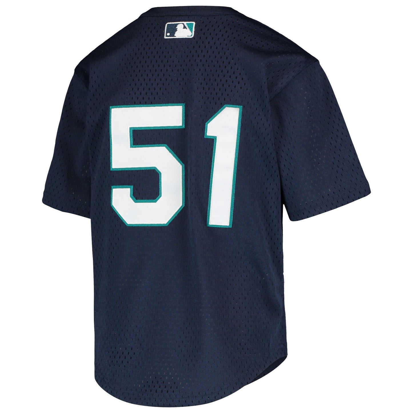 Ichiro Suzuki Seattle Mariners Mitchell & Ness Youth Cooperstown Collection Mesh Batting Practice Jersey - Navy Official Team Jersey Sports Fan Appare