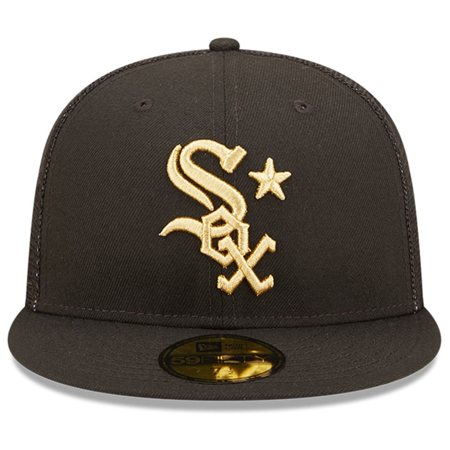 Men's Chicago White Sox New Era Black 2022 MLB All-Star Game On-Field 59FIFTY Fitted Hat Official Team Hat Sports Fan Cap Official MLB Team Hat Baseba