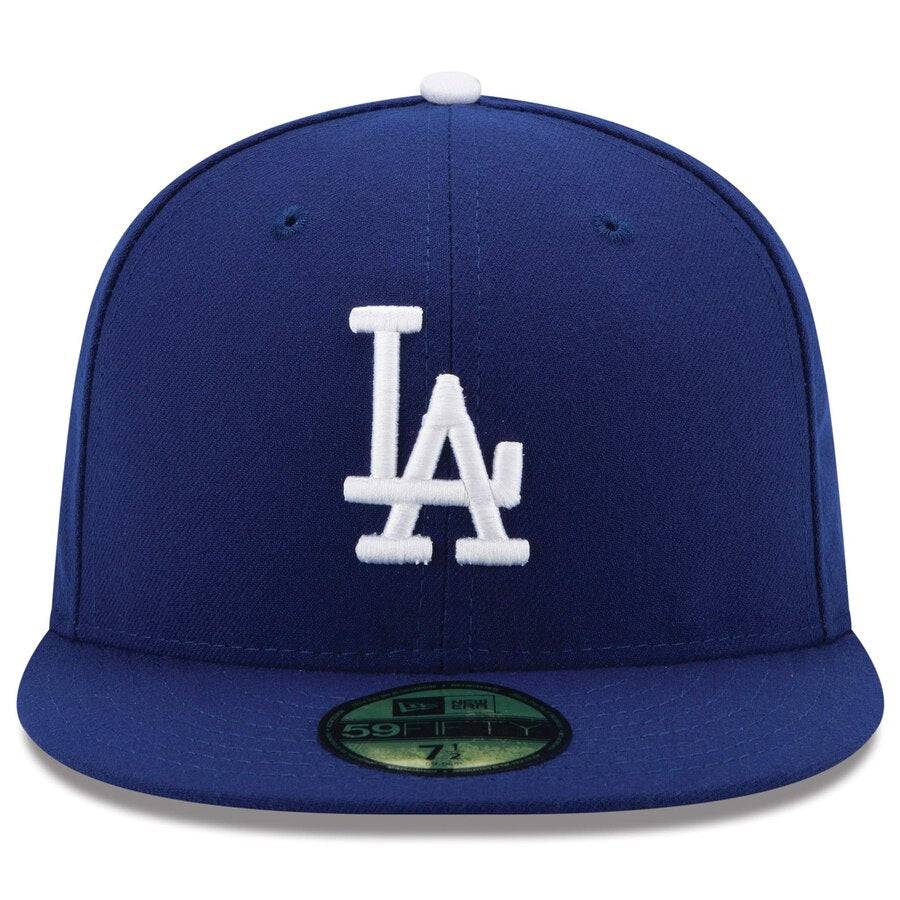 Men's Los Angeles Dodgers New Era Royal Authentic Collection On Field 59FIFTY Performance Fitted Hat Official Team Hat Sports Fan Cap Official MLB Tea