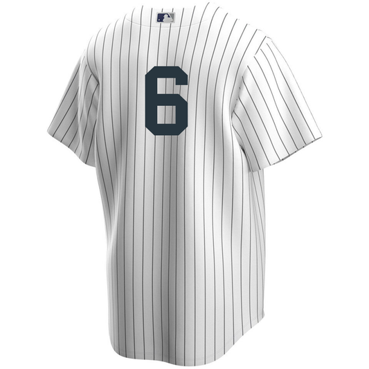 Men's Nike Joe Torre White #6 New York Yankees Home Official Replica Player Jersey Official Team Jersey Sports Fan Apparel Official MLB Team Jersey Ba