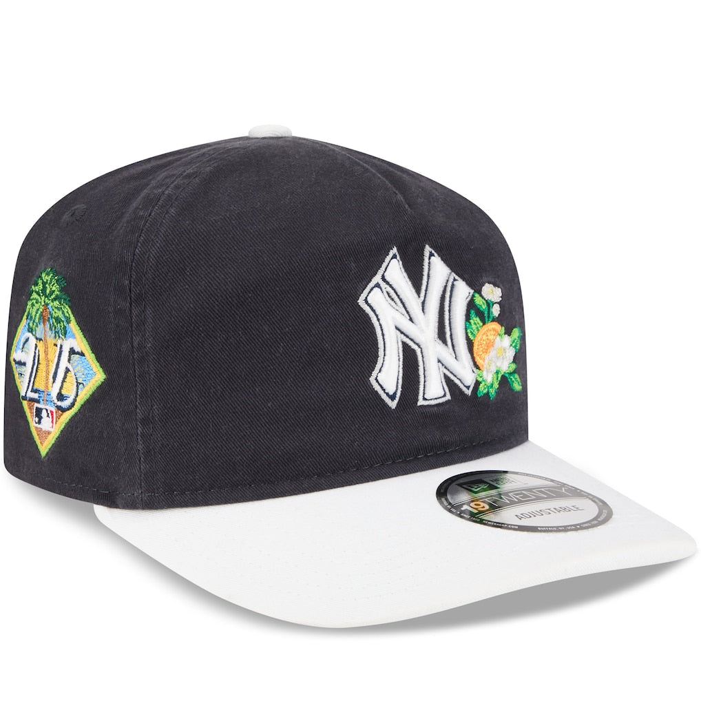 New York Yankees MLB 19Twenty Spring Training New Era Navy/White Official Team Hat Sports Fan Cap Official MLB Team Hat Baseball Fan Cap